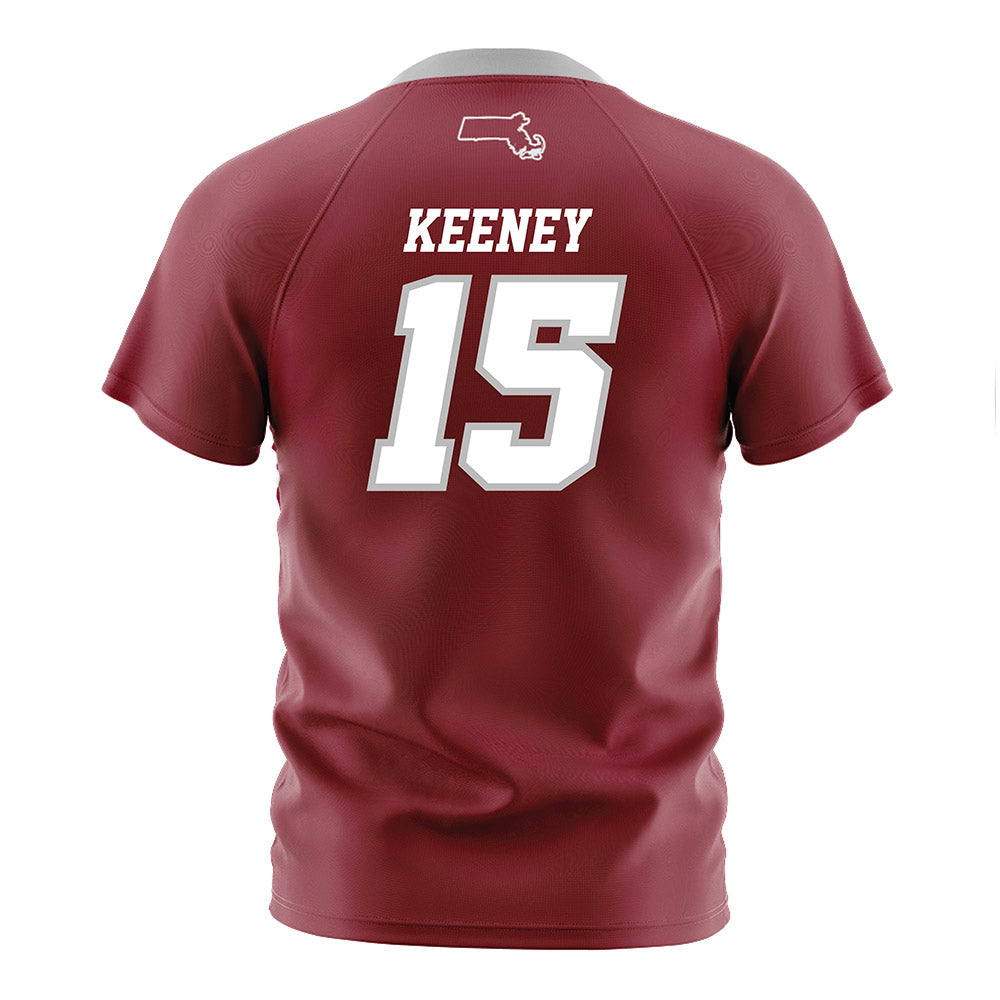 UMass - NCAA Men's Soccer : Bryant Keeney - Maroon Soccer Jersey