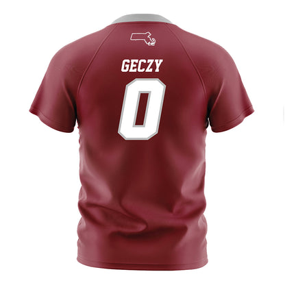 UMass - NCAA Men's Soccer : Alex Geczy - Maroon Soccer Jersey