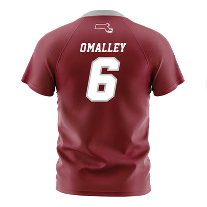 UMass - NCAA Men's Soccer : Aaron O'Malley - Maroon Soccer Jersey