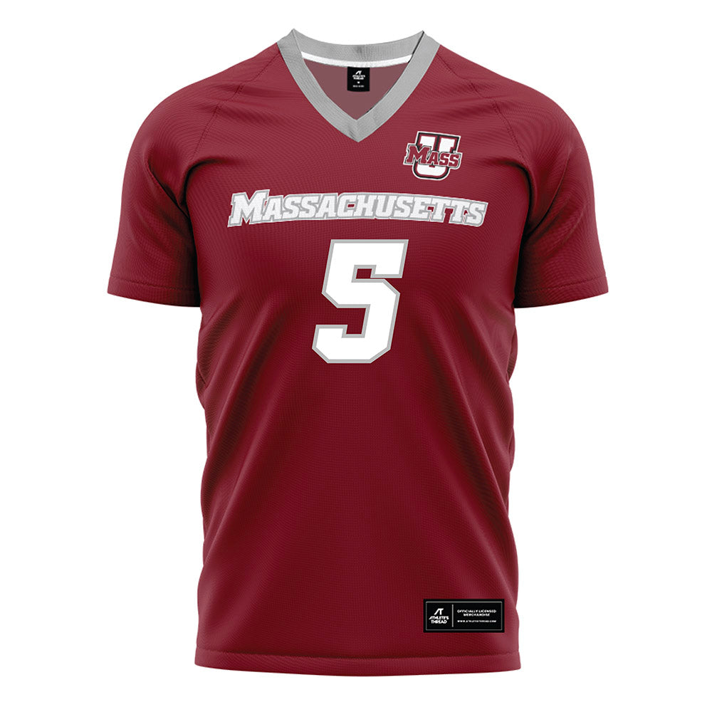 UMass - NCAA Men's Soccer : Antonio Cucinotta - Maroon Soccer Jersey