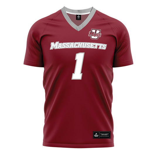 UMass - NCAA Men's Soccer : Alex Geczy - Maroon Soccer Jersey-0
