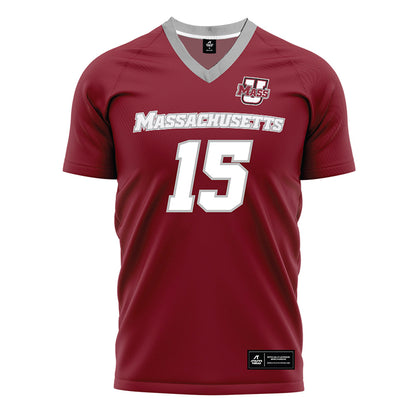 UMass - NCAA Men's Soccer : Bryant Keeney - Maroon Soccer Jersey