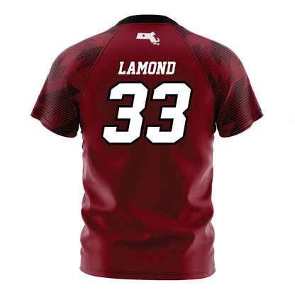 UMass - NCAA Women's Soccer : Ashley Lamond - Maroon Soccer Jersey