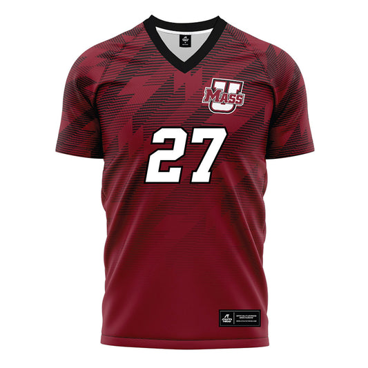 UMass - NCAA Women's Soccer : Carolina Benitez - Maroon Soccer Jersey