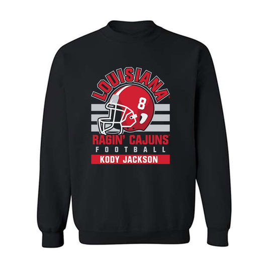 Louisiana - NCAA Football : Kody Jackson - Classic Fashion Shersey Crewneck Sweatshirt-0