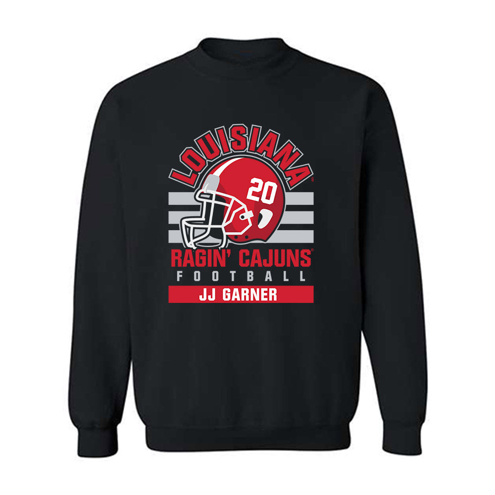 Louisiana - NCAA Football : Jj Garner - Classic Fashion Shersey Crewneck Sweatshirt-0