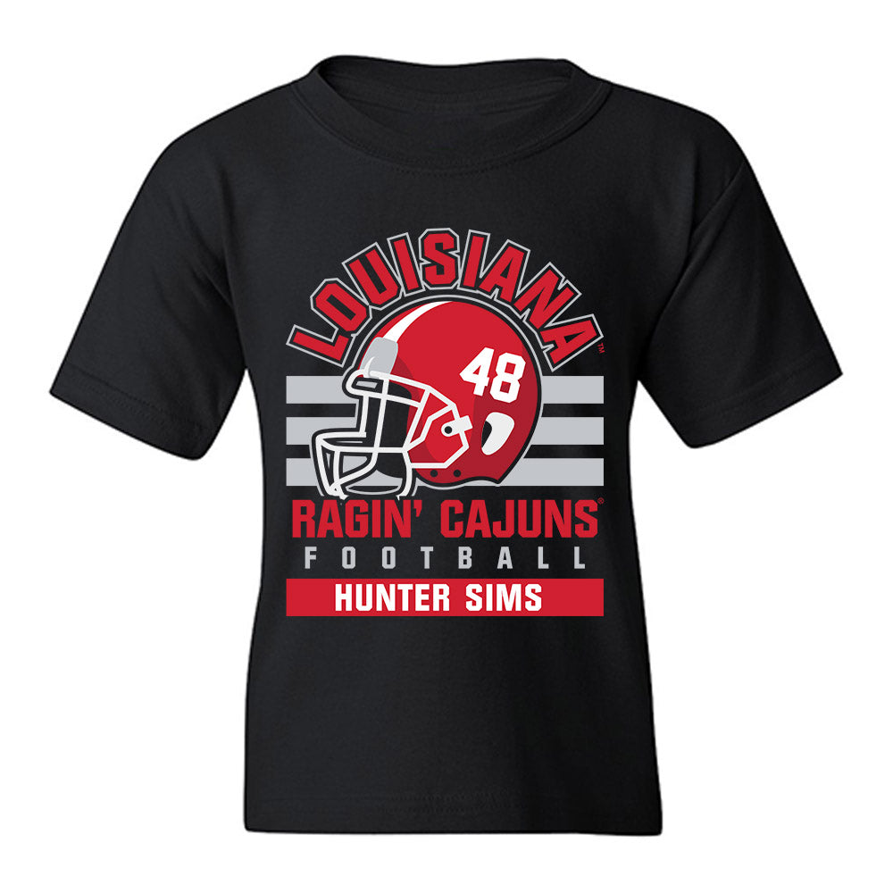 Louisiana - NCAA Football : Hunter Sims - Classic Fashion Shersey Youth T-Shirt-0