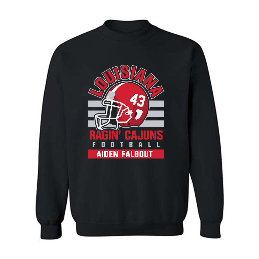 Louisiana - NCAA Football : Aiden Falgout - Classic Fashion Shersey Crewneck Sweatshirt-0