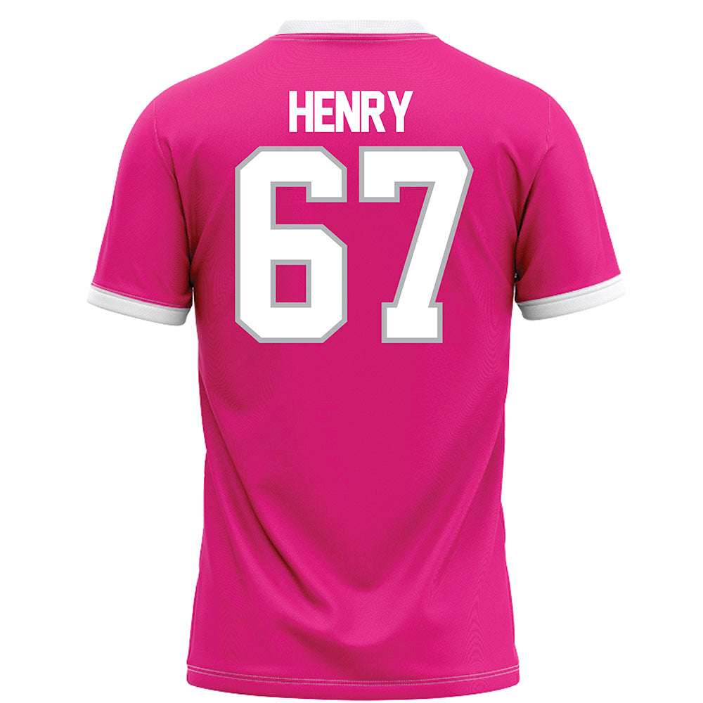 Troy - NCAA Football : Matt Henry - Football Jersey-1