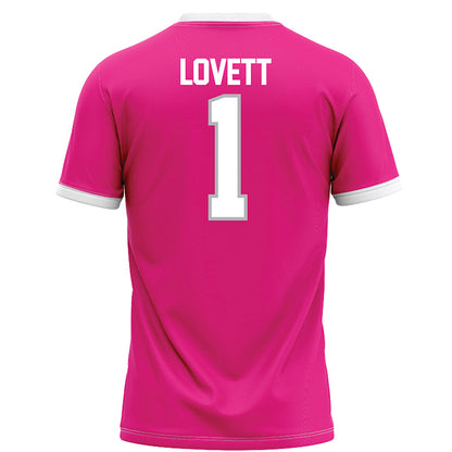 Troy - NCAA Football : Jordan Lovett - Football Jersey-1