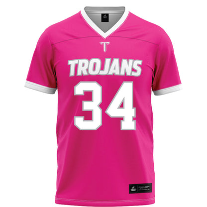 Troy - NCAA Football : Jeremiah Alvis - Football Jersey-0