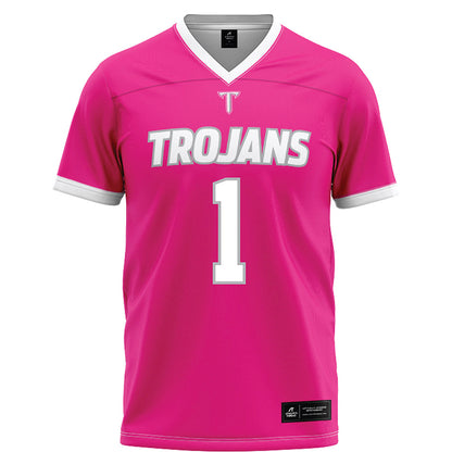 Troy - NCAA Football : Luis Medina - Football Jersey-0