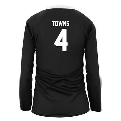 Alabama - NCAA Women's Volleyball : Jordyn Towns - Black Volleyball Jersey