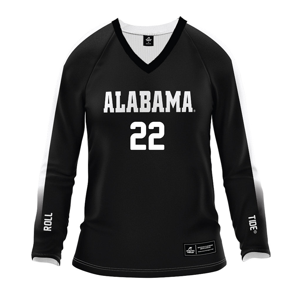 Alabama - NCAA Women's Volleyball : Kyla Dunaway - Black Volleyball Jersey