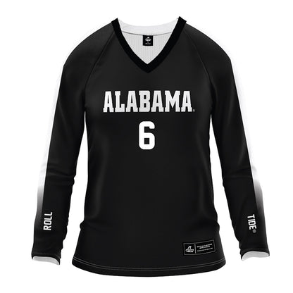 Alabama - NCAA Women's Volleyball : Ashby Daniel - Black Volleyball Jersey