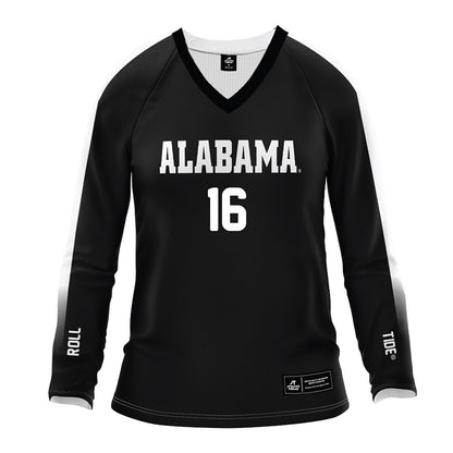 Alabama - NCAA Women's Volleyball : Sophie Agee - Black Volleyball Jersey-0