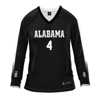 Alabama - NCAA Women's Volleyball : Jordyn Towns - Black Volleyball Jersey