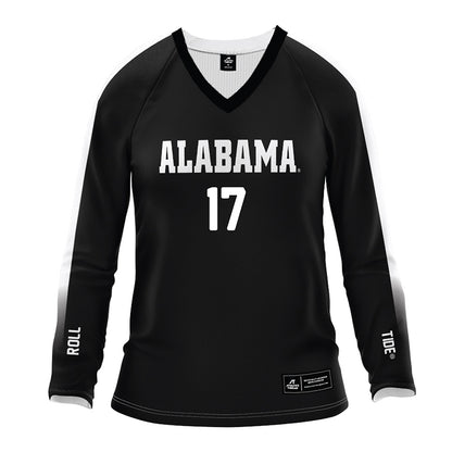 Alabama - NCAA Women's Volleyball : Paris Thompson - Black Volleyball Jersey