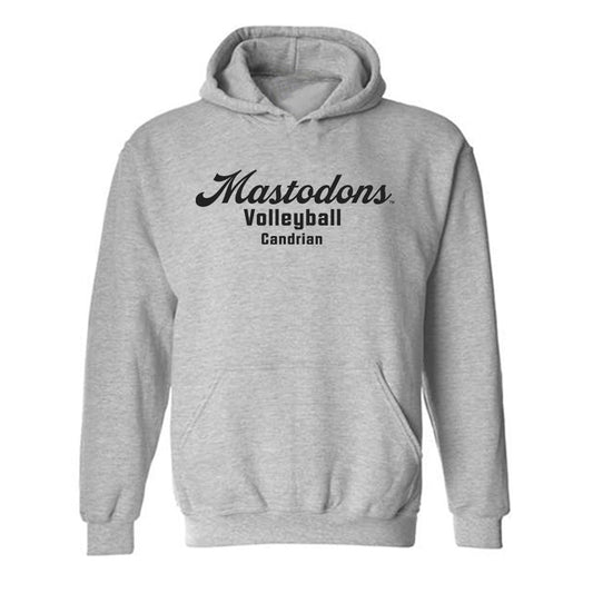 PFW - NCAA Men's Volleyball : JP Candrian - Classic Fashion Shersey Hooded Sweatshirt