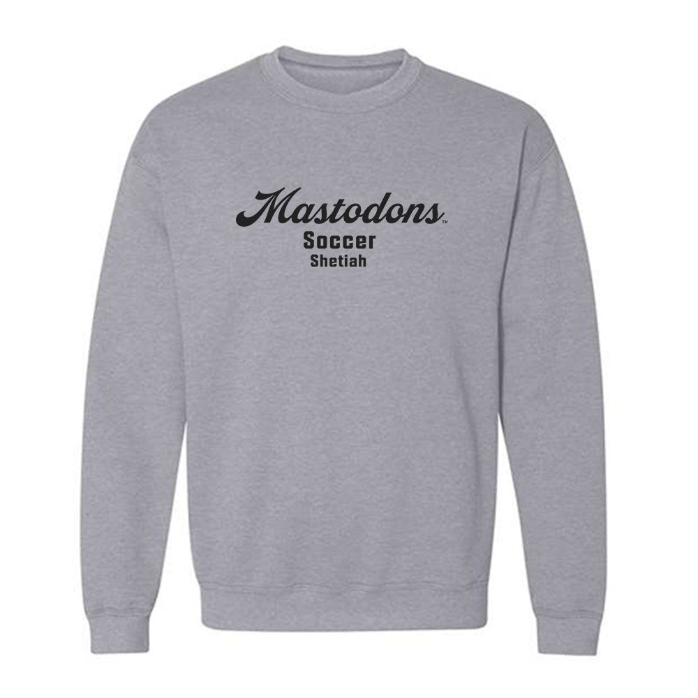 PFW - NCAA Men's Soccer : Ameer Shetiah - Classic Fashion Shersey Crewneck Sweatshirt-0