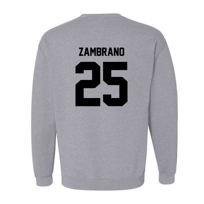 PFW - NCAA Men's Soccer : Julian Zambrano - Classic Fashion Shersey Crewneck Sweatshirt-1