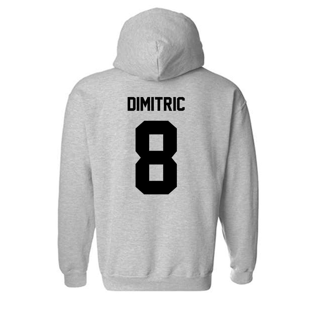 PFW - NCAA Women's Volleyball : Miona Dimitric - Classic Fashion Shersey Hooded Sweatshirt-1
