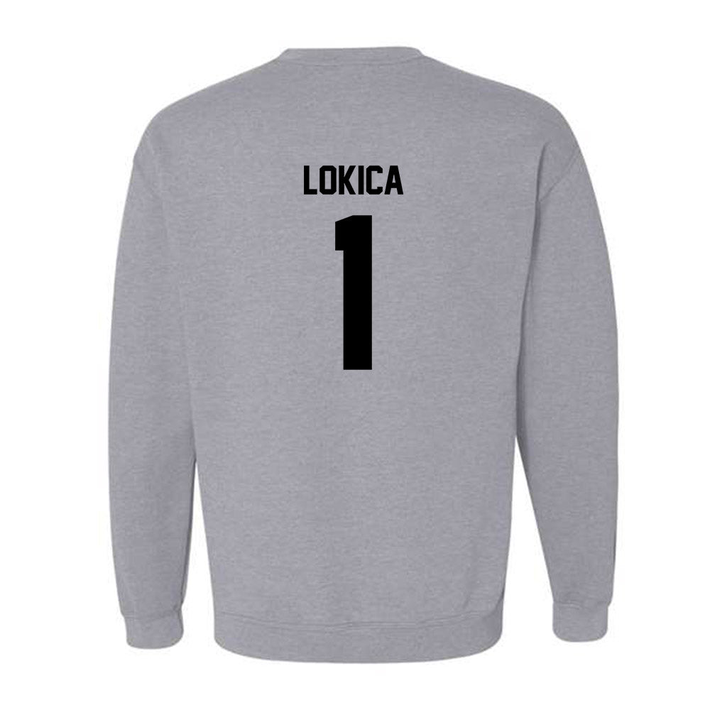 PFW - NCAA Women's Basketball : Nika Lokica - Classic Fashion Shersey Crewneck Sweatshirt-1