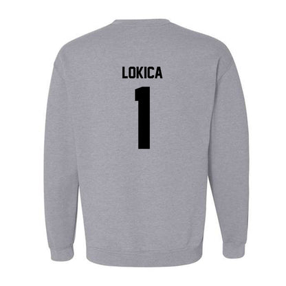 PFW - NCAA Women's Basketball : Nika Lokica - Classic Fashion Shersey Crewneck Sweatshirt-1