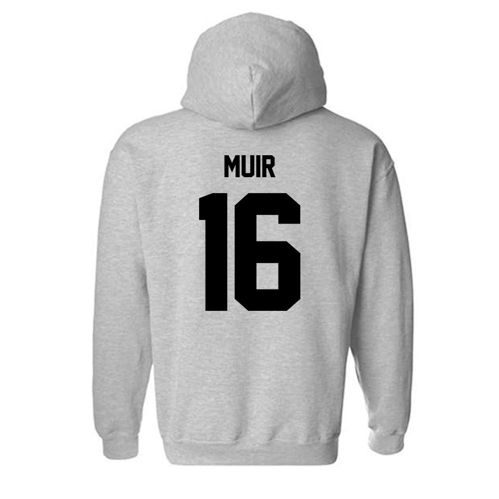 PFW - NCAA Men's Volleyball : Logan Muir - Classic Fashion Shersey Hooded Sweatshirt-1
