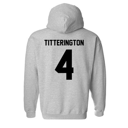 PFW - NCAA Men's Soccer : Max Titterington - Classic Fashion Shersey Hooded Sweatshirt-1
