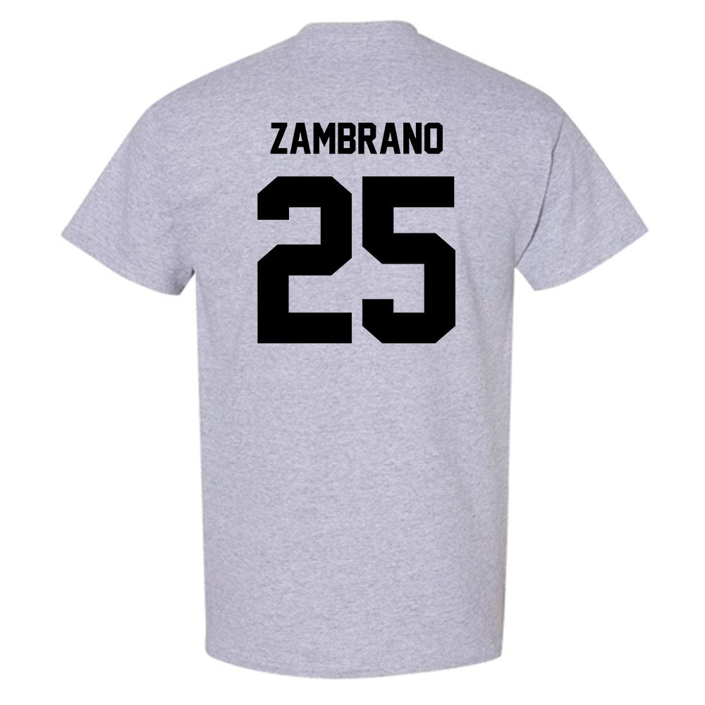 PFW - NCAA Men's Soccer : Julian Zambrano - Classic Fashion Shersey T-Shirt-1