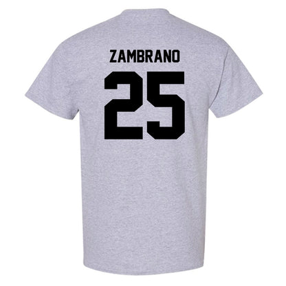PFW - NCAA Men's Soccer : Julian Zambrano - Classic Fashion Shersey T-Shirt-1