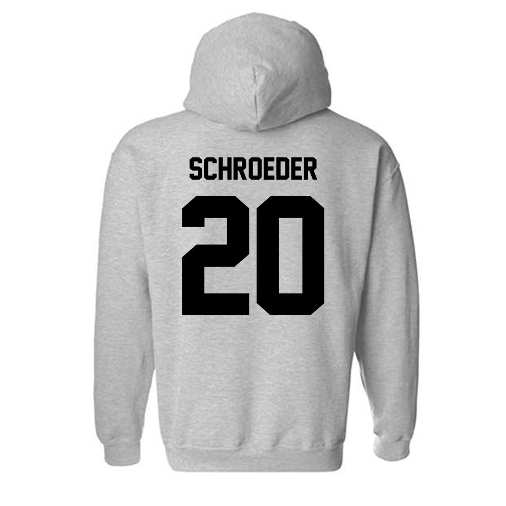 PFW - NCAA Baseball : Augusto Schroeder - Classic Fashion Shersey Hooded Sweatshirt-1