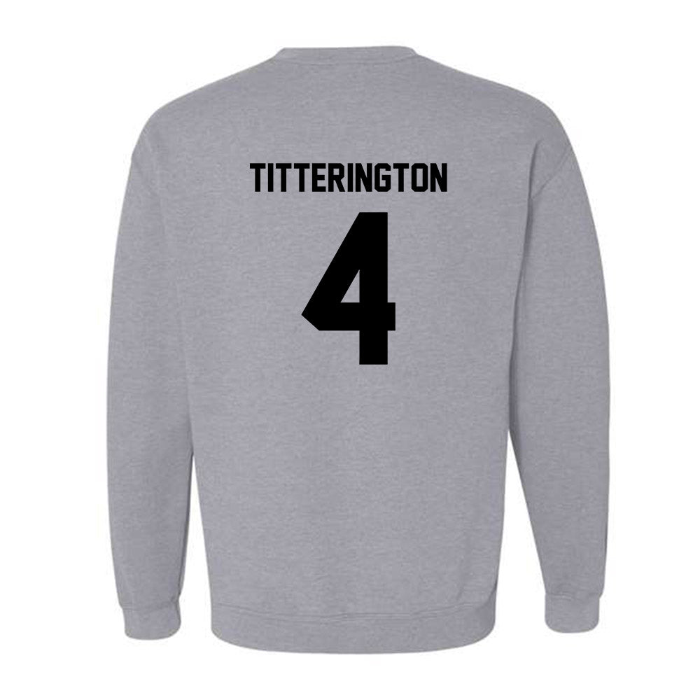 PFW - NCAA Men's Soccer : Max Titterington - Classic Fashion Shersey Crewneck Sweatshirt-1