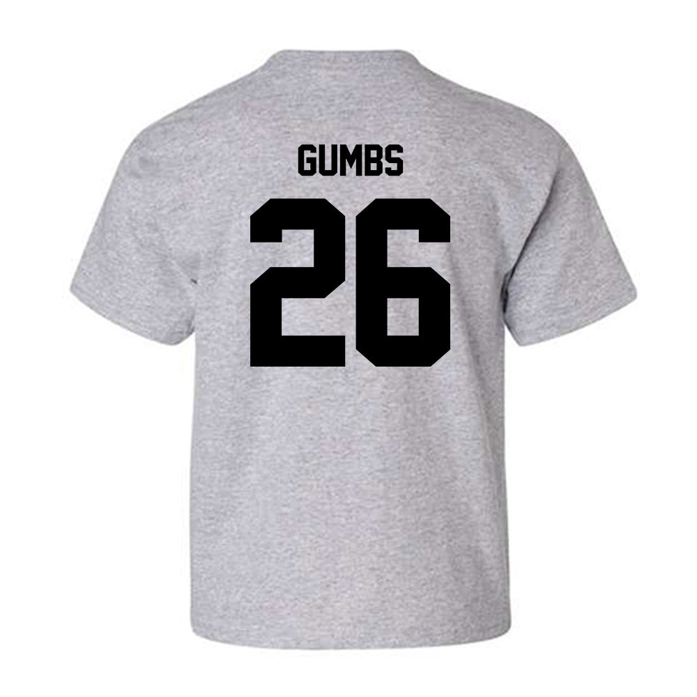 PFW - NCAA Men's Soccer : Tegan Gumbs - Classic Fashion Shersey Youth T-Shirt-1