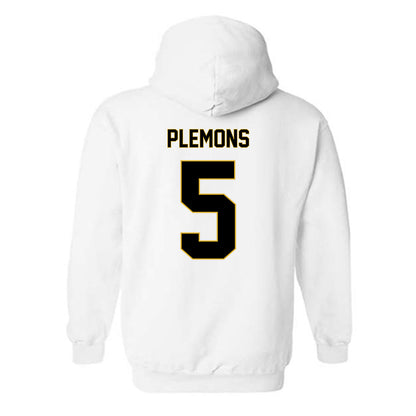 PFW - NCAA Women's Volleyball : Mya Plemons - Classic Fashion Shersey Hooded Sweatshirt-1