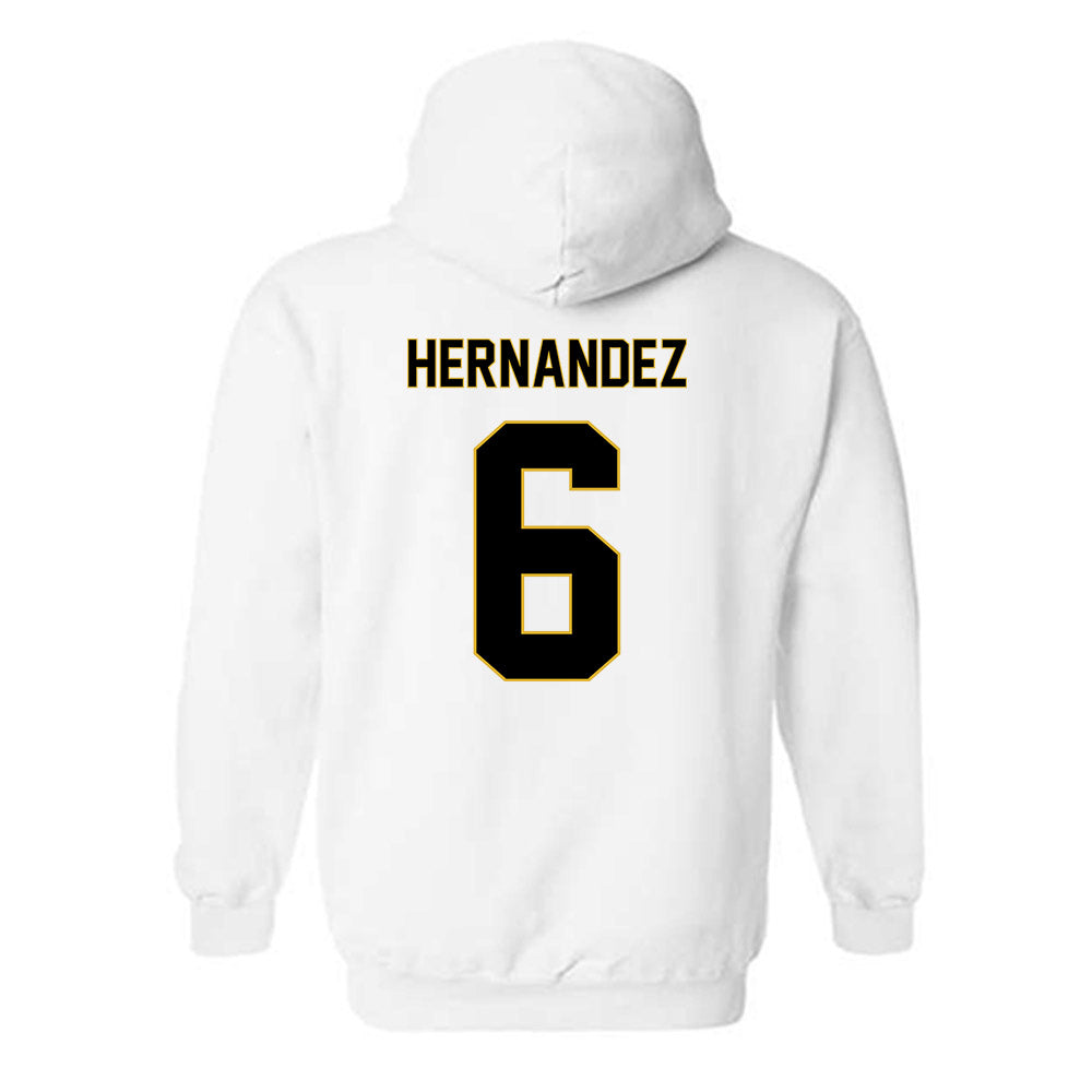 PFW - NCAA Men's Soccer : Jonathan Hernandez - Classic Fashion Shersey Hooded Sweatshirt-1