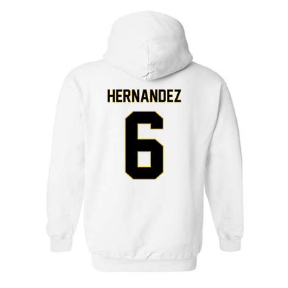 PFW - NCAA Men's Soccer : Jonathan Hernandez - Classic Fashion Shersey Hooded Sweatshirt-1