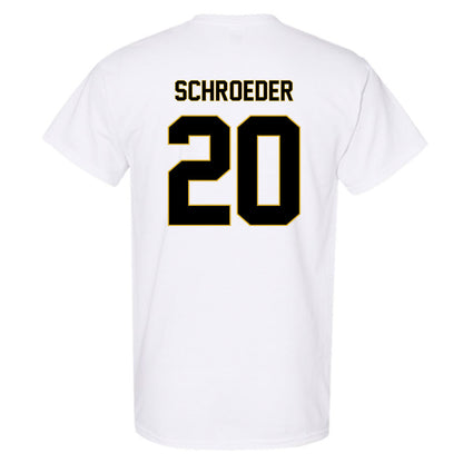 PFW - NCAA Baseball : Augusto Schroeder - Classic Fashion Shersey T-Shirt-1