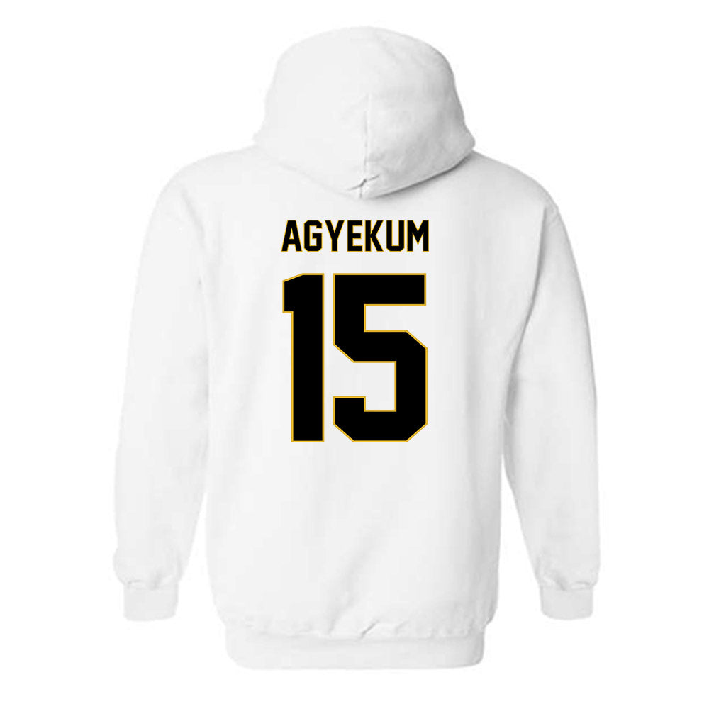PFW - NCAA Men's Soccer : Christian Agyekum - Classic Fashion Shersey Hooded Sweatshirt-1