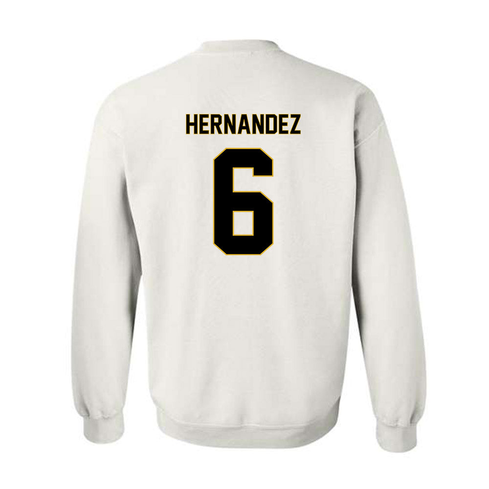 PFW - NCAA Men's Soccer : Jonathan Hernandez - Classic Fashion Shersey Crewneck Sweatshirt-1
