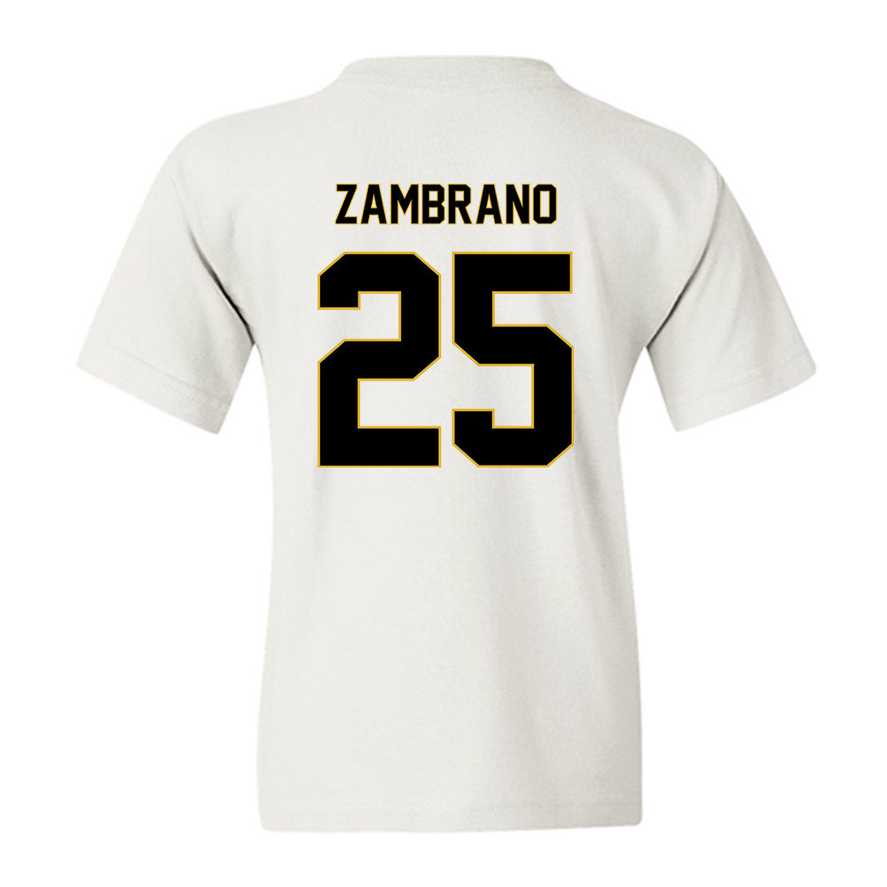 PFW - NCAA Men's Soccer : Julian Zambrano - Classic Fashion Shersey Youth T-Shirt-1