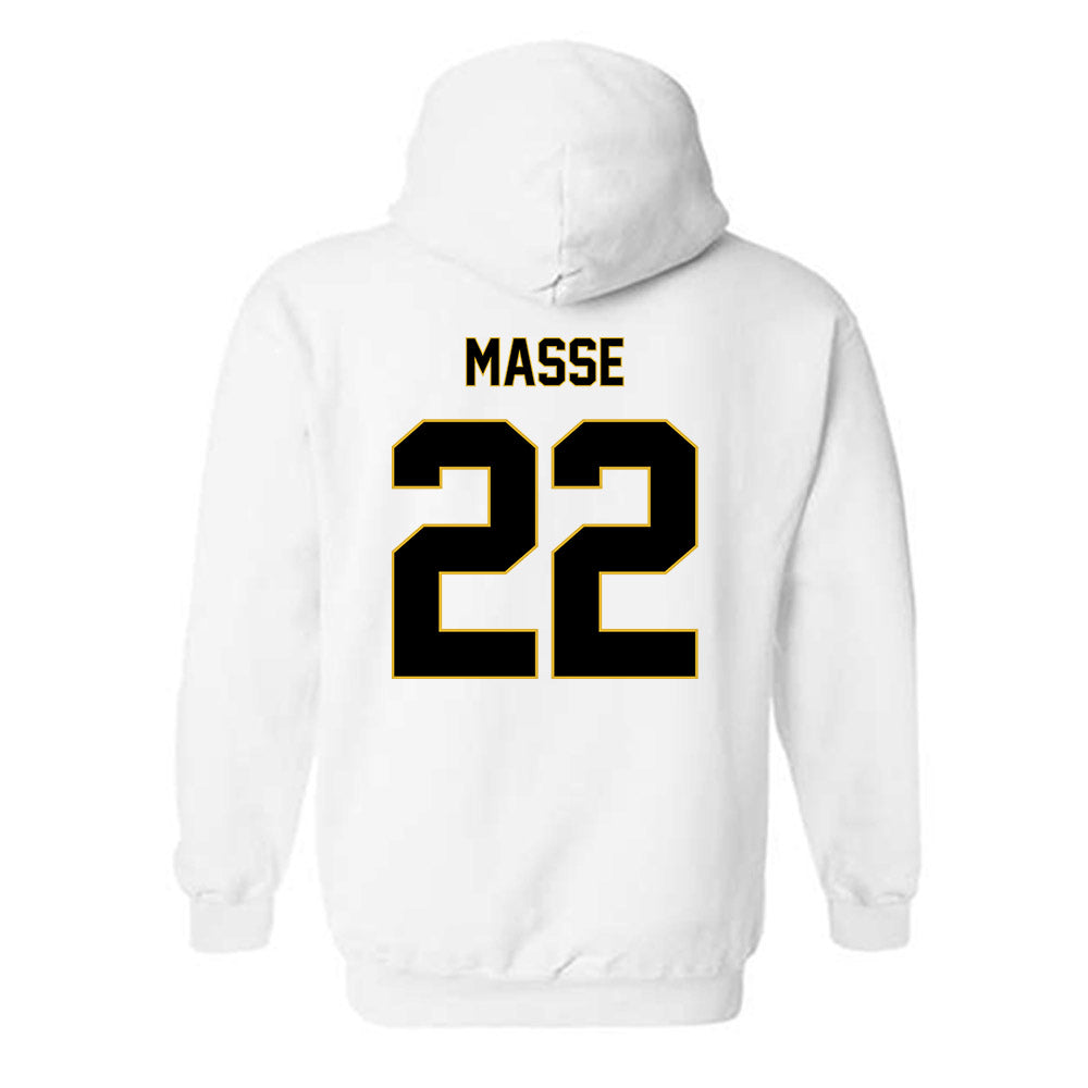 PFW - NCAA Women's Soccer : Bella Masse - Classic Fashion Shersey Hooded Sweatshirt-1