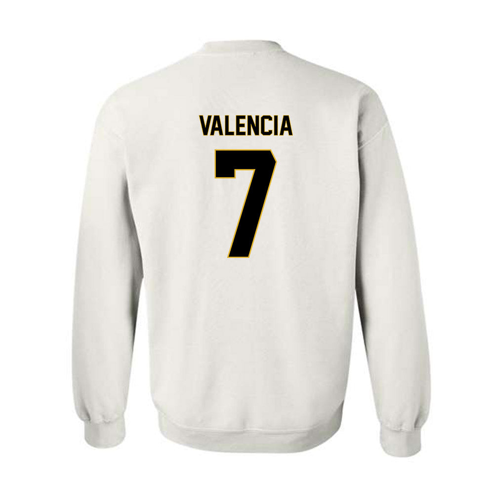 PFW - NCAA Men's Soccer : Marco Valencia - Classic Fashion Shersey Crewneck Sweatshirt-1