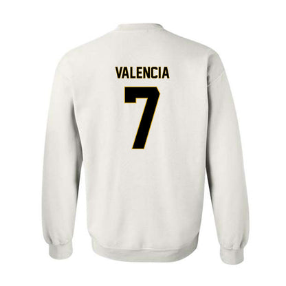 PFW - NCAA Men's Soccer : Marco Valencia - Classic Fashion Shersey Crewneck Sweatshirt-1