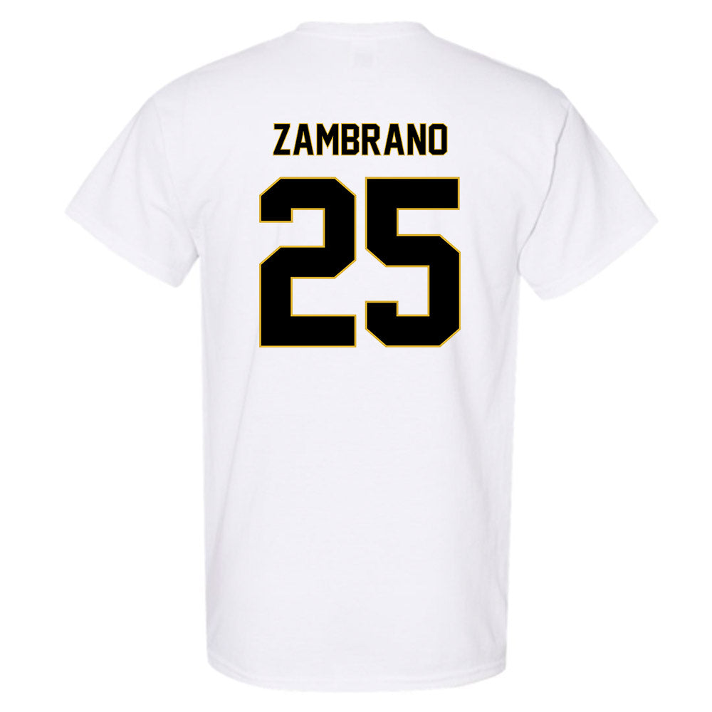 PFW - NCAA Men's Soccer : Julian Zambrano - Classic Fashion Shersey T-Shirt-1