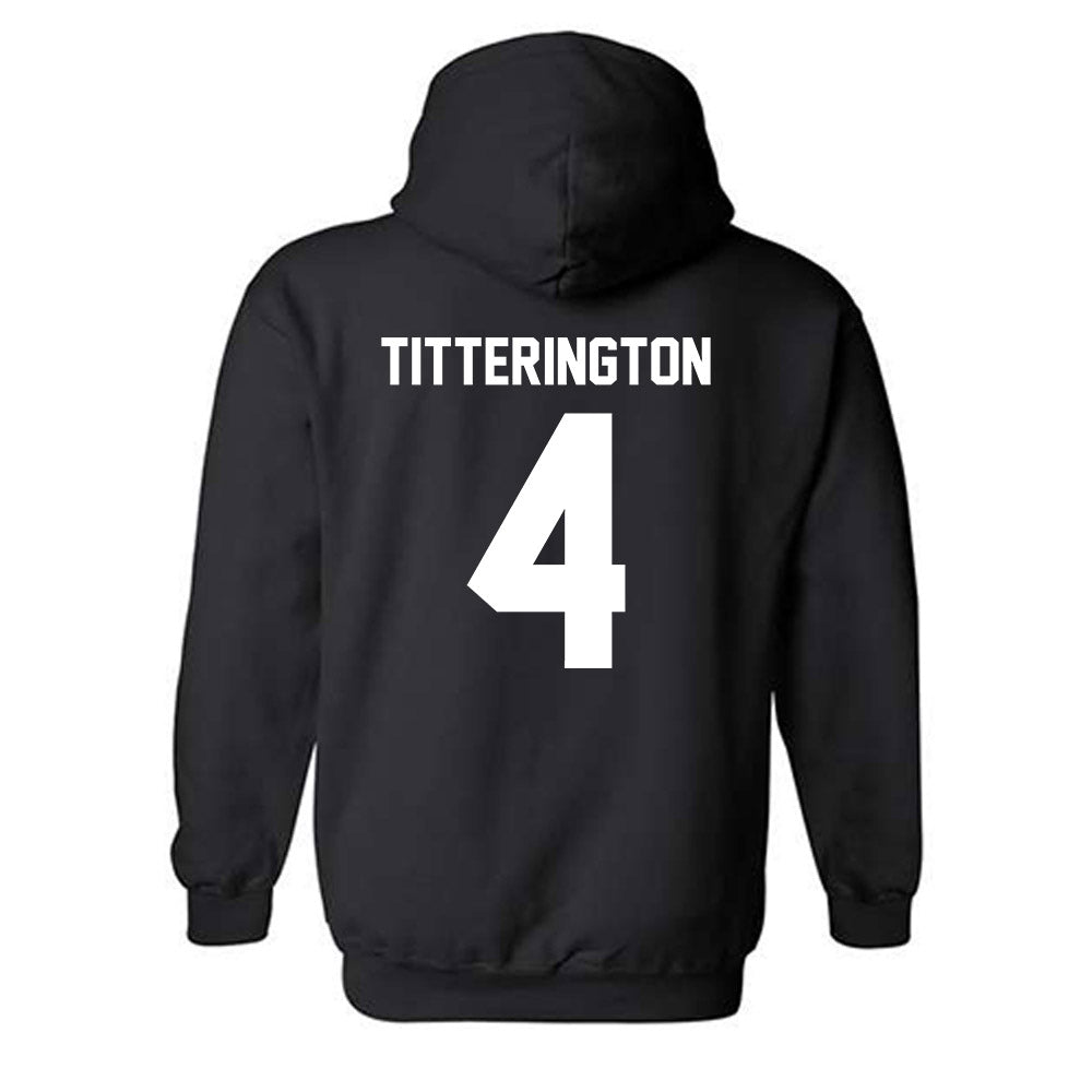 PFW - NCAA Men's Soccer : Max Titterington - Classic Fashion Shersey Hooded Sweatshirt-1
