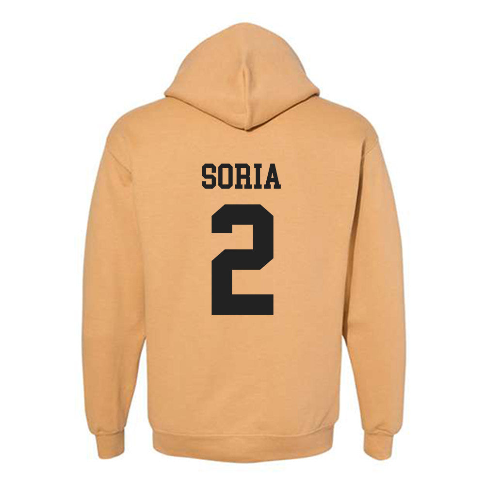 PFW - NCAA Men's Soccer : Marcos Soria - Classic Fashion Shersey Hooded Sweatshirt-1