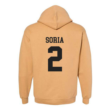 PFW - NCAA Men's Soccer : Marcos Soria - Classic Fashion Shersey Hooded Sweatshirt-1