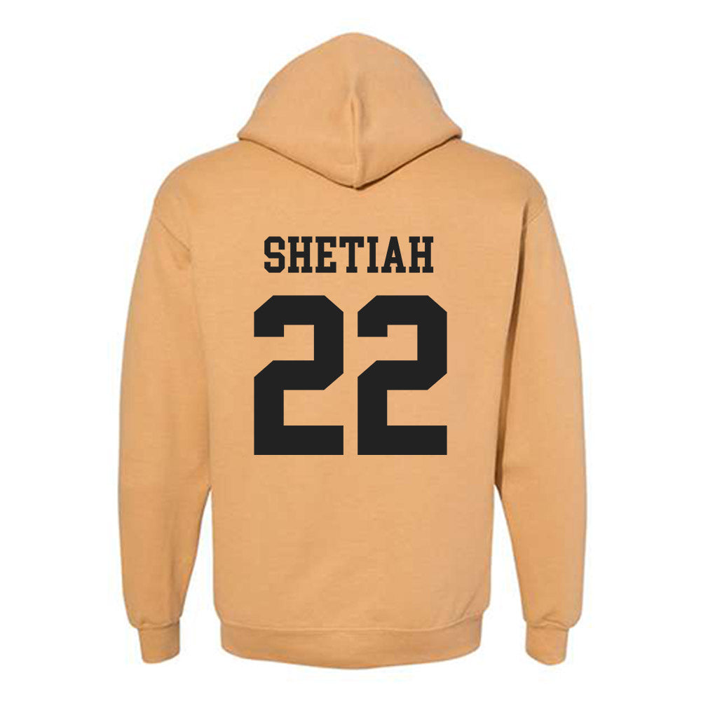 PFW - NCAA Men's Soccer : Ameer Shetiah - Classic Fashion Shersey Hooded Sweatshirt-1